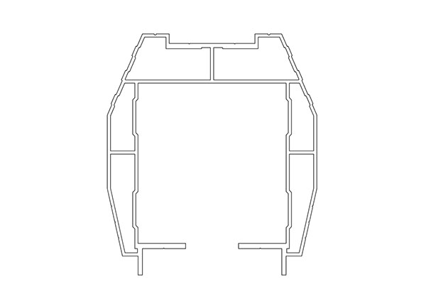 鋁型材定制開模懸浮門鋁型材-工業(yè)鋁型材2