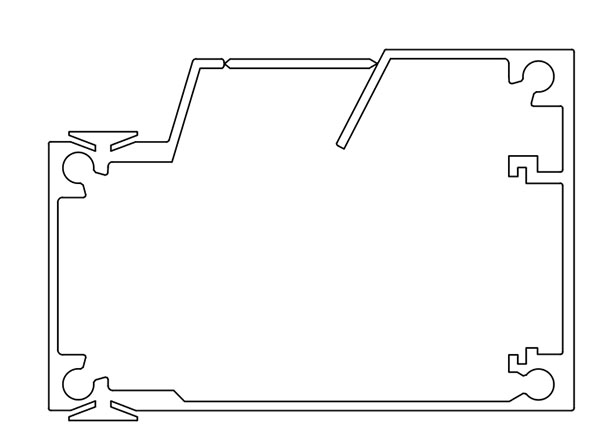 鋁型材定制開模電動平移門鋁型材-工業鋁型材3
