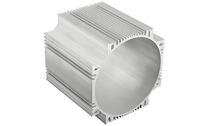 鋁型材定制開模電機(jī)殼鋁型材-2